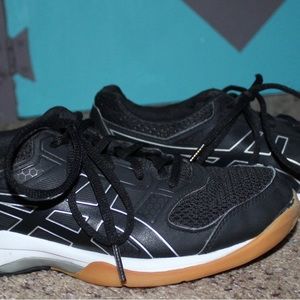 Asics Black and White Sneakers